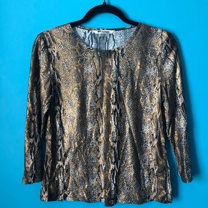 Snake Print Shirt